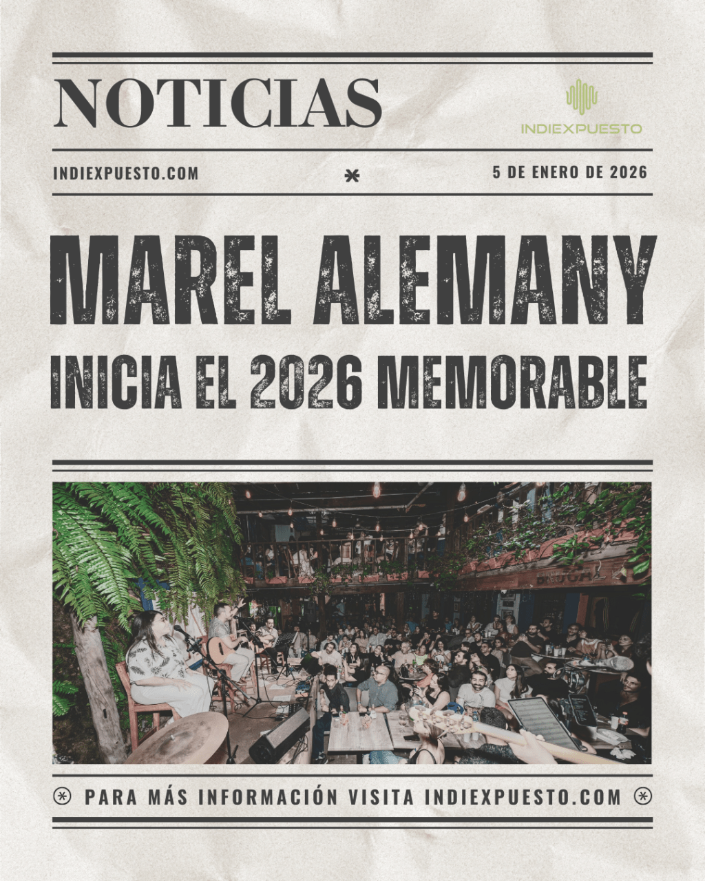 Concierto Memorable De Marel Alemany Abre El&nbsp;2026